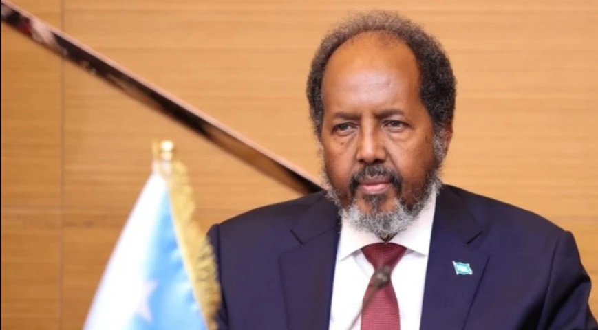 Somali President Abu Dhabi
